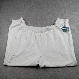 DSG Pants Womens 2XL Gray Everyday Fleece‎ Joggers Sweatpants Elastic Waist